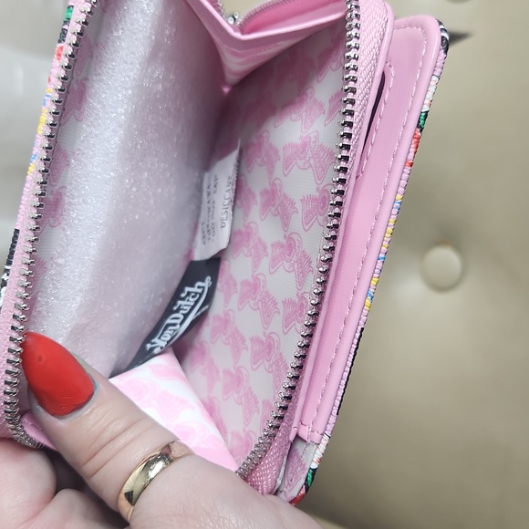 Y2K Von Dutch Jax Print bifold Zip Up wallet - Picture 5 of 5